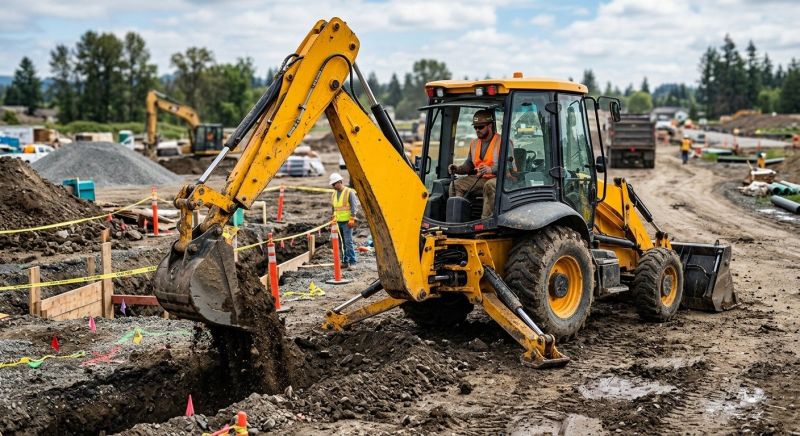 Backhoe Service in Houston, TX