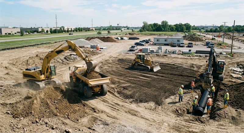 Commercial Site Preparation in Katy, TX