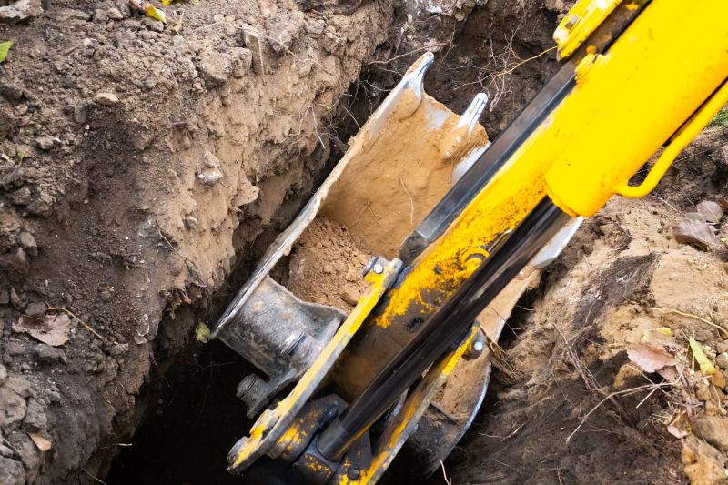 Downspout Trenching in Houston, TX