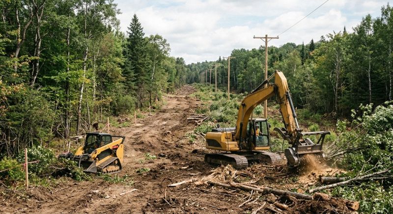 Easement Land Clearing in Atlanta, GA