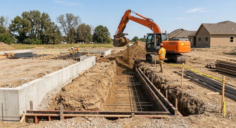 Foundation Excavation in Houston, TX