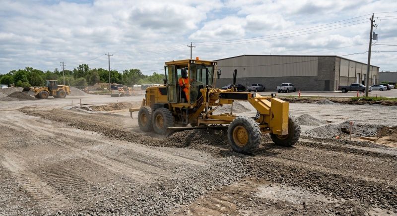 Gravel Parking Lot Grading in Salt Lake City, UT