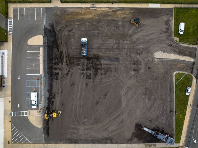 Parking Lot Excavation in Park City, UT