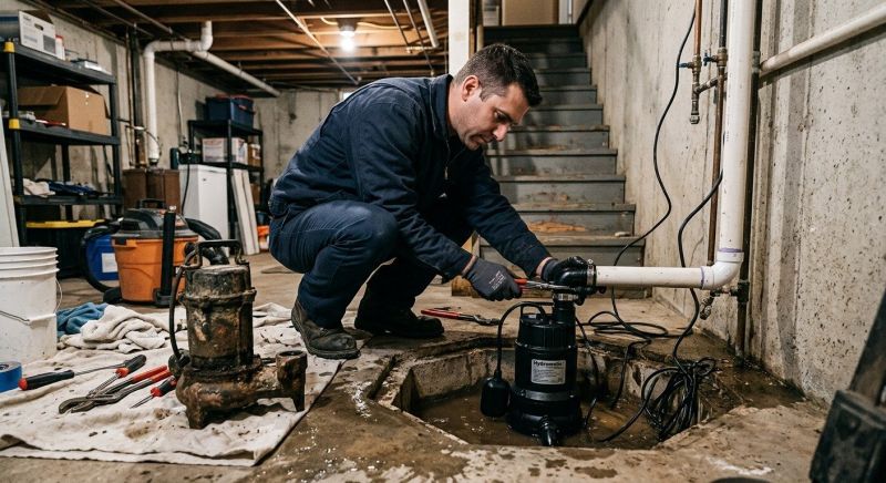 Sump Pump Installation in Dothan, AL