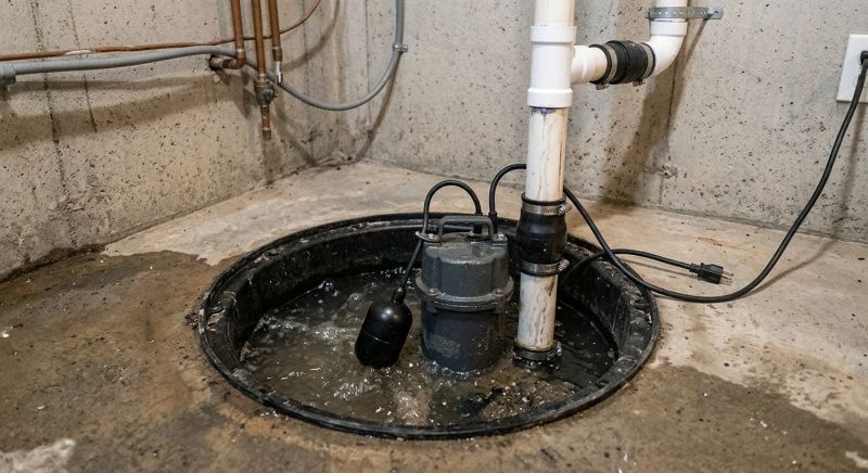 Sump Pump Plumbing in Boston, MA