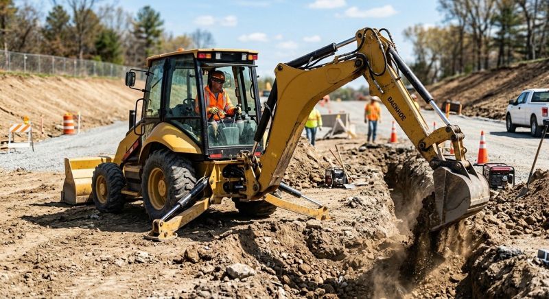 Backhoe Service in Houston, TX