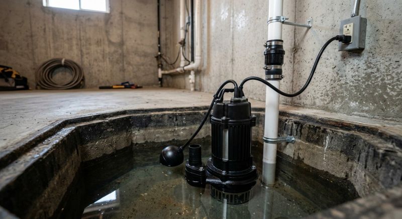 Basement Drainage Installation in Des Moines, IA