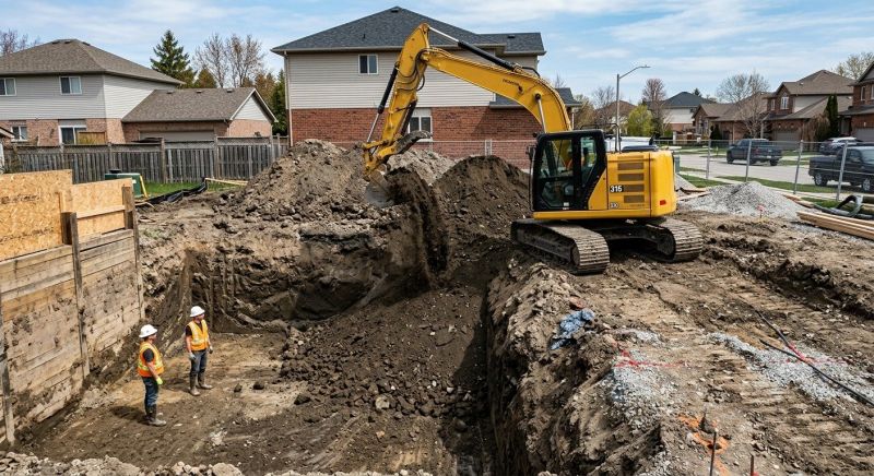 Basement Excavation in Atlanta, GA