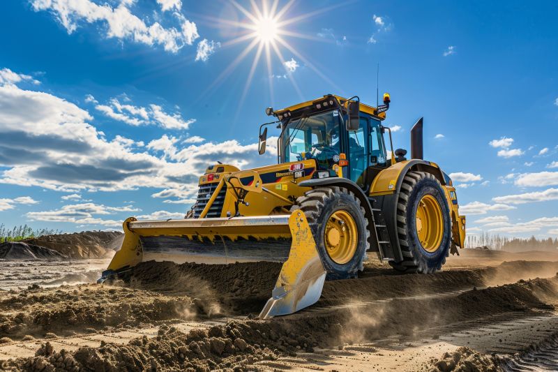 Bulldozer Clearing in Houston, TX