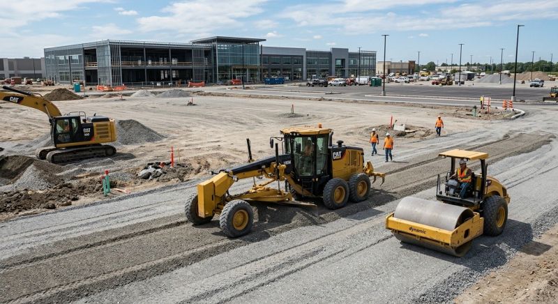 Commercial Grading Service in South Houston, TX