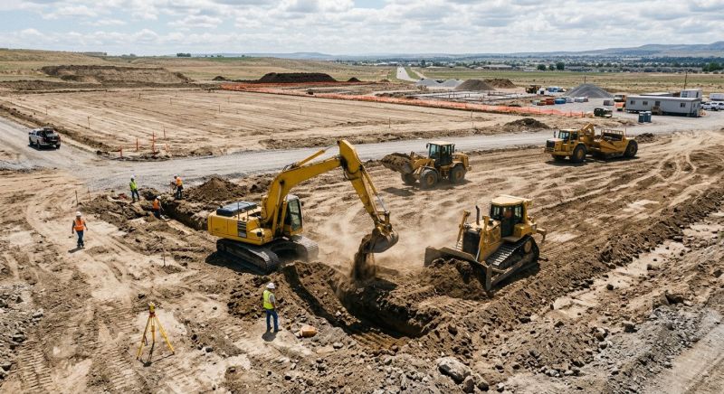 Commercial Land Preparation in Houston, TX