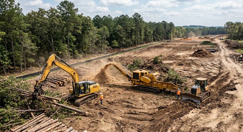 Commercial Property Clearing in Atlanta, GA