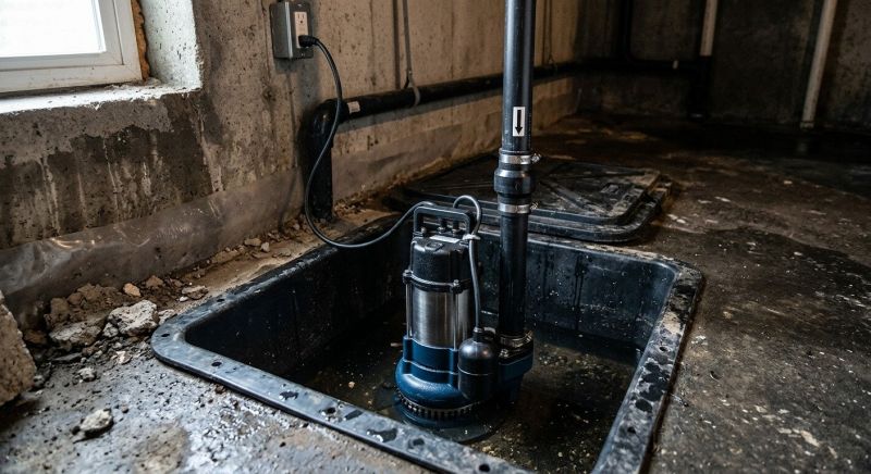 Drainage Pump Installation in Des Moines, IA