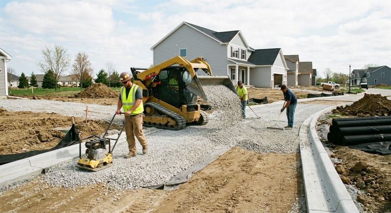 Gravel Laying in Calvert County, MD