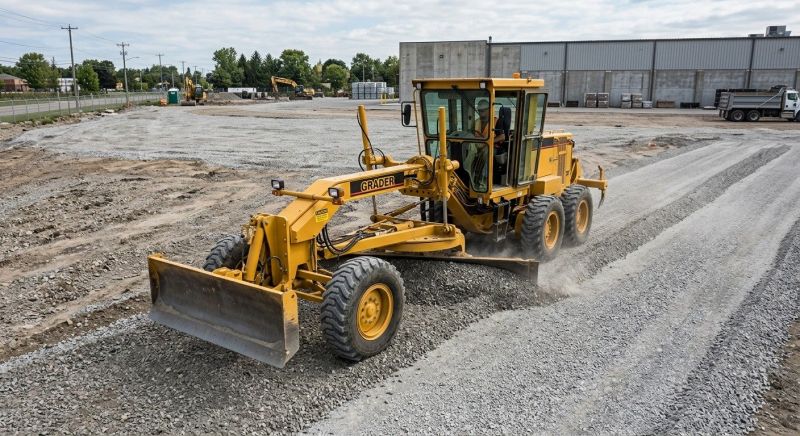 Gravel Parking Lot Grading in Salt Lake City, UT