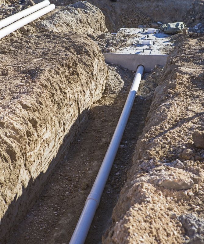Irrigation Trenching in Houston, TX