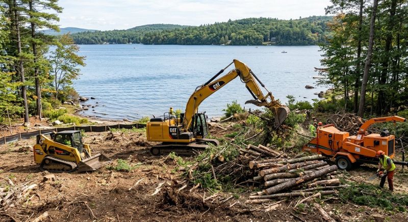 Lake Lot Clearing in Atlanta, GA