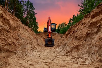 Parking Lot Excavation in South Houston, TX