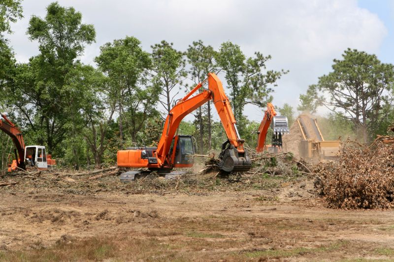 Parking Lot Land Clearing in Houston, TX