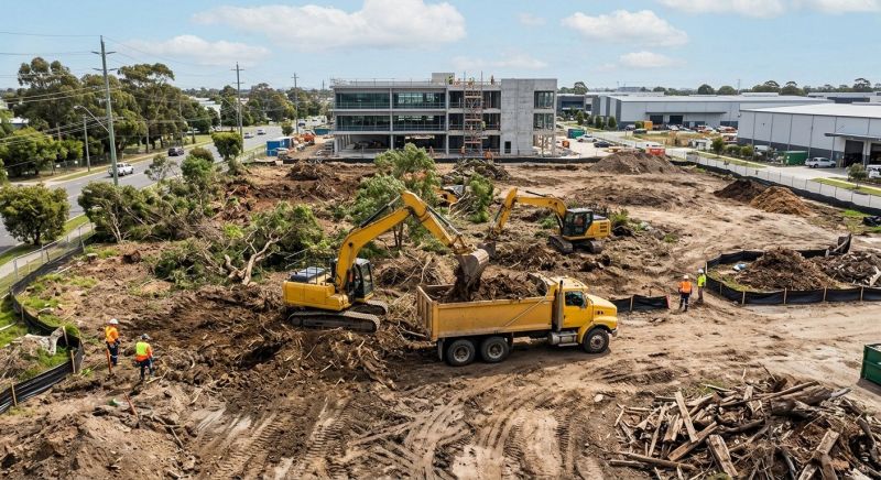 Parking Lot Land Clearing in Atlanta, GA