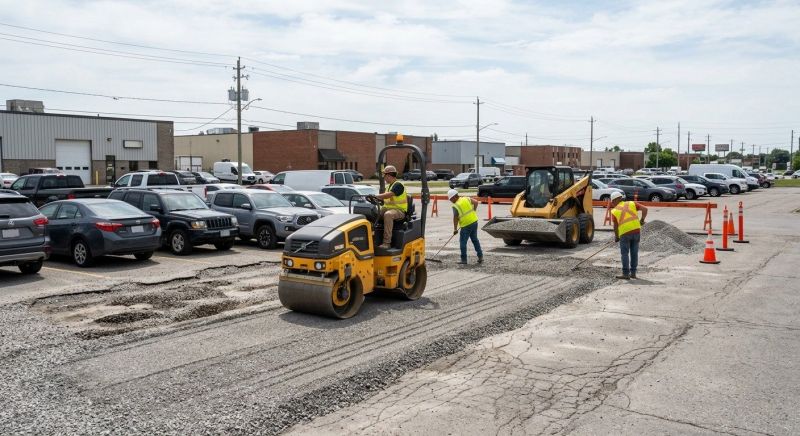 Parking Lot Leveling in Utah County, UT