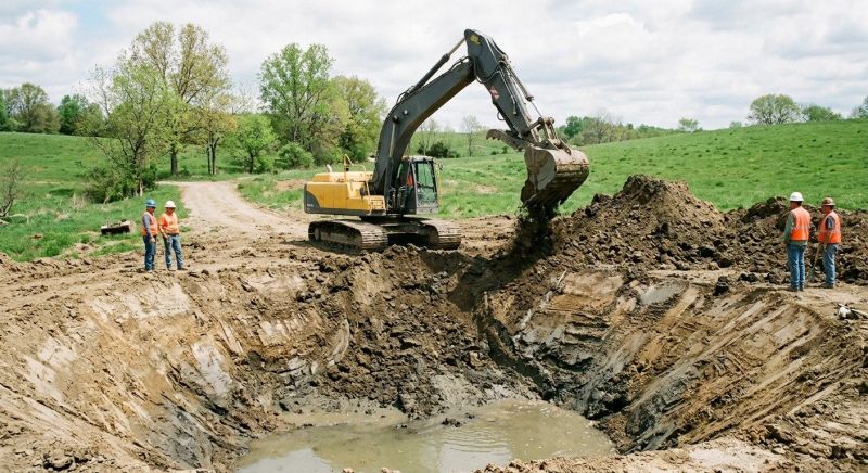 Pond Excavation in Salt Lake City, UT