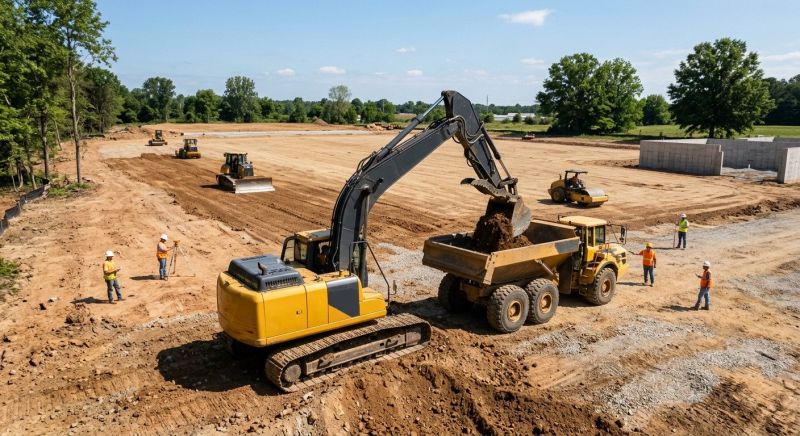 Site Preparation Service in Houston, TX