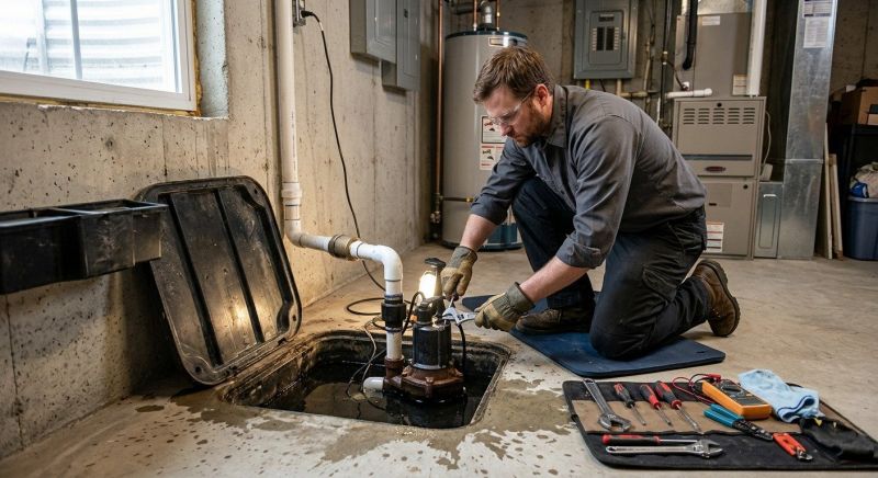 Sump Pump Relocation in Auburn, AL