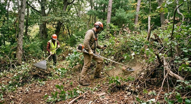 Thicket Clearing in Marietta, GA