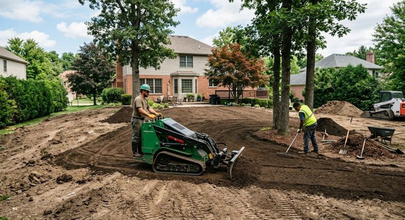 Yard Leveling in Houston, TX